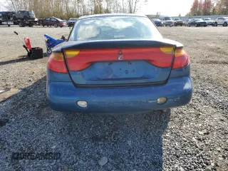 2002 Saturn SC with VIN 1G8ZY14762Z129155, listed as a Copart auction lot 75820394 with 199,847 mi miles and Salvage Title. Bid and sale history available at carsss.com. Image 6.