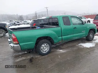 2007 Toyota Tacoma with VIN 5TETX22N77Z433984, listed as a IAAI auction lot 41551603 with 124,658 mi miles and . Bid and sale history available at DreamBid. Image 4.