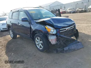 2007 Toyota RAV4 Limited with VIN JTMZK31V376005181, listed as a IAAI auction lot 41782470 with 316,342 mi miles. Bid and sale history available at carsss.com. Image 1.