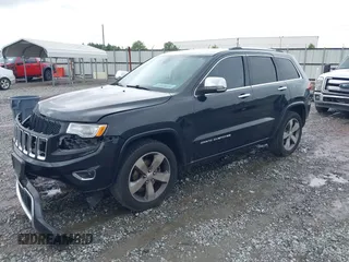 2015 Jeep Grand Cherokee Overland with VIN 1C4RJECG3FC152601, listed as a IAAI auction lot 42414340 with 139,315 mi miles and . Bid and sale history available at DreamBid. Image 6.