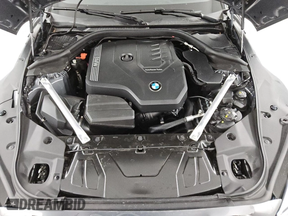 2025 BMW Z4 sDrive30i with VIN WBAHF3C04SWY38818, listed as a Copart auction lot 80796834 with 3,281 mi miles and Clean Title. Bid and sale history available at carsss.com. Image 11.