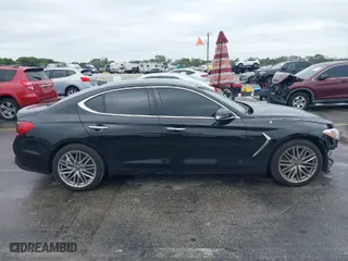 2021 Genesis G70 2.0T with VIN KMTG64LA8MU067129, listed as a IAAI auction lot 41364886 with 48,043 mi miles. Bid and sale history available at carsss.com. Image 14.