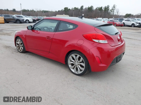 2012 Hyundai Veloster w/Black Int with VIN KMHTC6AD7CU072850, listed as a IAAI auction lot 41868715 with 141,792 mi miles and . Bid and sale history available at DreamBid. Image 3.