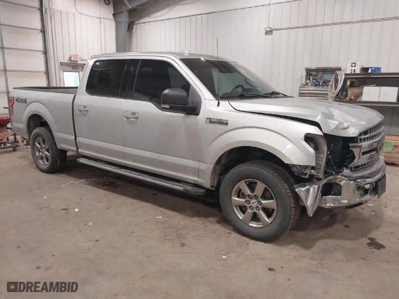 2018 Ford F-150 XL with VIN 1FTFW1E50JKE24920, listed as a IAAI auction lot 41492510 with 78,377 mi miles. Bid and sale history available at carsss.com. Image 1.