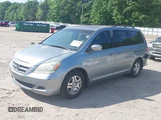 2007 Honda Odyssey EX-L z VIN 5FNRL38697B063344, wystawiony jako IAAI lot #42177286 z przebiegiem 230 773 mil mil oraz . Historia ofert i sprzedaży dostępna na DreamBid. Obrazek 2.