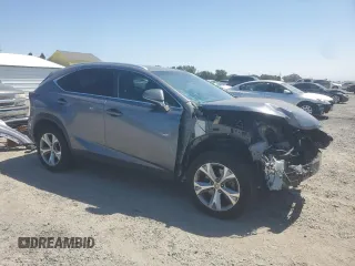 2017 Lexus NX 200t with VIN JTJYARBZ7H2080510, listed as a Copart auction lot 64825525 with 79,623 mi miles and Salvage title. Bid and sale history available at DreamBid. Image 4.