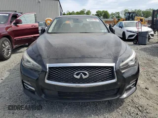 2017 Infiniti Q50 Premium with VIN JN1EV7AR6HM831586, listed as a Copart auction lot 53924135 with 119,570 mi miles and Clean Title. Bid and sale history available at carsss.com. Image 5.