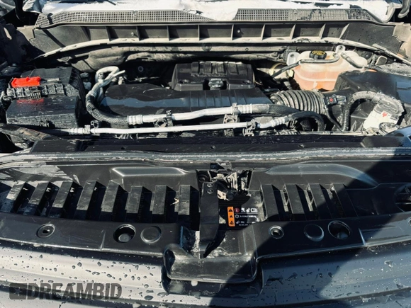 2022 Chevrolet Silverado 1500 Custom with VIN 1GCPABEK7NZ633597, listed as a Copart auction lot 55317005 with 32,531 mi miles and Salvage Title. Bid and sale history available at DreamBid. Image 7.