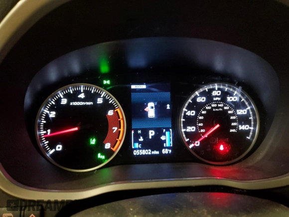 2020 Mitsubishi Eclipse Cross SE with VIN JA4AT5AA4LZ013912, listed as a Copart auction lot 59965935 with 55,802 mi miles and Salvage title. Bid and sale history available at DreamBid. Image 9.
