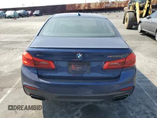 2019 BMW 5 Series M550i xDrive with VIN WBAJB9C51KB464722, listed as a Copart auction lot 53575135 with 70,187 mi miles and Salvage title. Bid and sale history available at DreamBid. Image 6.