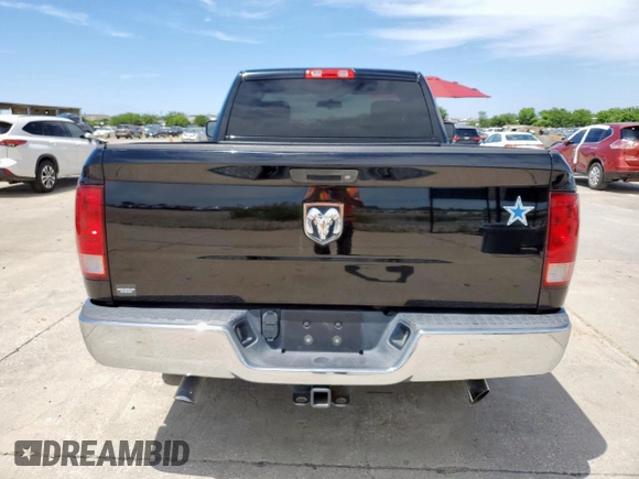 2012 Ram 1500 Express with VIN 3C6JD6AT7CG183408, listed as a Copart auction lot 57630175 with 124,003 mi miles and Salvage title. Bid and sale history available at DreamBid. Image 6.