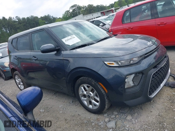 2022 Kia Soul X-Line with VIN KNDJ23AU7N7824576, listed as a IAAI auction lot 42010516 with 43,438 mi miles and . Bid and sale history available at DreamBid. Image 13.