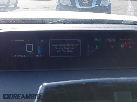 2017 Toyota Prius Two with VIN JTDKBRFUXH3549068, listed as a IAAI auction lot 41652285 with 112,044 mi miles. Bid and sale history available at carsss.com. Image 7.