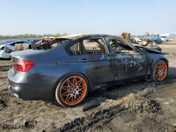 2017 BMW M3 with VIN WBS8M9C31H5G85850, listed as a Copart auction lot 83784404 with 0 mi miles and Non Repairable. Bid and sale history available at carsss.com. Image 3.