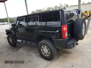 2009 Hummer H3 SUV with VIN 5GTEN13E698131090, listed as a Copart auction lot 73121634 with 199,610 mi miles and Salvage Title. Bid and sale history available at carsss.com. Image 2.