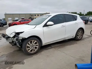 2013 Mazda 3 i Touring with VIN JM1BL1L79D1775573, listed as a Copart auction lot 59743405 with Not provided miles and Salvage title. Bid and sale history available at DreamBid. Image 1.