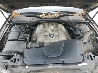 2004 BMW 7 Series 745i with VIN WBAGL63404DP71724, listed as a Copart auction lot 52178015 with Not Provided miles and Clean Title. Bid and sale history available at DreamBid. Image 11.