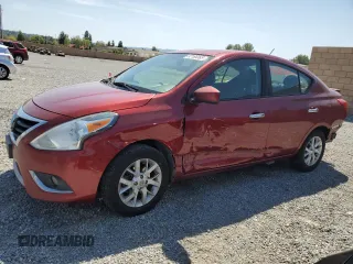 2018 Nissan Versa Sedan SV with VIN 3N1CN7APXJL873376, listed as a Copart auction lot 52180865 with 201,526 mi miles and Salvage Title. Bid and sale history available at carsss.com. Image 1.