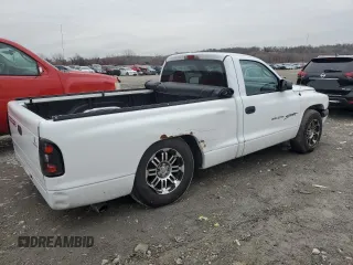 2001 Dodge Dakota with VIN 1B7FL26X91S310784, listed as a Copart auction lot 45486455 with 300,303 mi miles and Salvage Title. Bid and sale history available at carsss.com. Image 3.