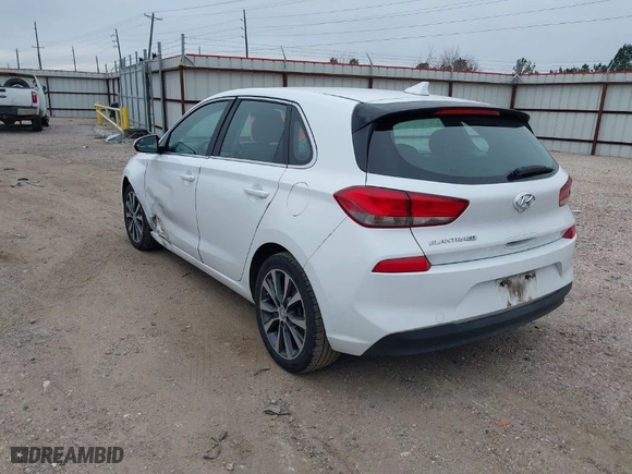 2019 Hyundai Elantra GT with VIN KMHH35LE3KU094753, listed as a IAAI auction lot 41283518 with 107,955 mi miles. Bid and sale history available at carsss.com. Image 3.