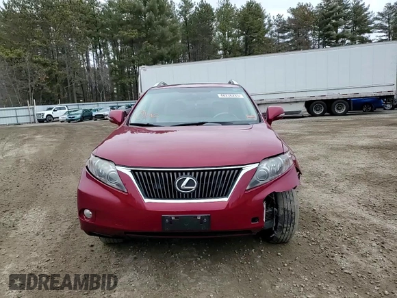 2011 Lexus RX 350 with VIN 2T2BK1BA9BC091756, listed as a Copart auction lot 48238285 with 184,157 mi miles and Salvage Title. Bid and sale history available at DreamBid. Image 11.