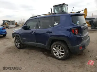 2018 Jeep Renegade Latitude with VIN ZACCJBBB4JPH74882, listed as a Copart auction lot 48030855 with 345,857 mi miles and Salvage Title. Bid and sale history available at carsss.com. Image 2.