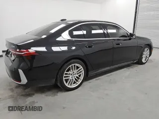 2024 BMW 5 Series 530i xDrive with VIN WBA53FJ03RCP96427, listed as a Copart auction lot 52829235 with 14,017 mi miles and Clean Title. Bid and sale history available at carsss.com. Image 3.