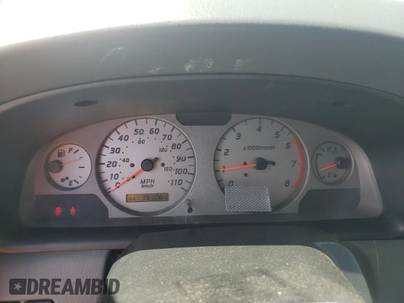 2001 Nissan Frontier SE with VIN 1N6ED27T51C311894, listed as a Copart auction lot 56281465 with 151,361 mi miles and Salvage title. Bid and sale history available at DreamBid. Image 9.
