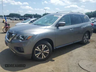 2017 Nissan Pathfinder SL z VIN 5N1DR2MM4HC669295, wystawiony jako Copart lot #66335055 z przebiegiem 89 763 mil mil oraz Czysty tytuł • Clean title. Historia ofert i sprzedaży dostępna na DreamBid. Obrazek 1.