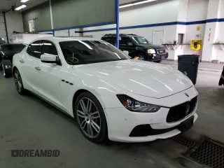 2015 Maserati Ghibli S Q4 with VIN ZAM57RTA8F1153413, listed as a Copart auction lot 42152062 with 54,884 mi miles. Bid and sale history available at carsss.com. Image 1.
