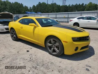 2012 Chevrolet Camaro 1LT with VIN 2G1FF1E32C9112691, listed as a Copart auction lot 62746385 with 127,607 mi miles and Salvage title. Bid and sale history available at DreamBid. Image 4.