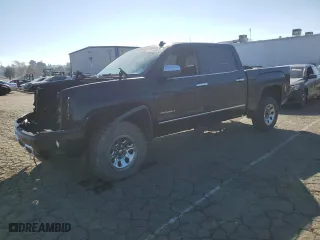 2014 GMC Sierra 1500 Denali with VIN 3GTU2WEC1EG333294, listed as a Copart auction lot 42143325 with 0 mi miles and Salvage Title. Bid and sale history available at carsss.com. Image 1.
