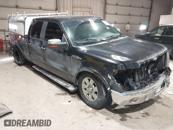2010 Ford F-150 XL with VIN 1FTFW1EV8AFA57290, listed as a IAAI auction lot 41630049 with 163,077 mi miles. Bid and sale history available at carsss.com. Image 1.