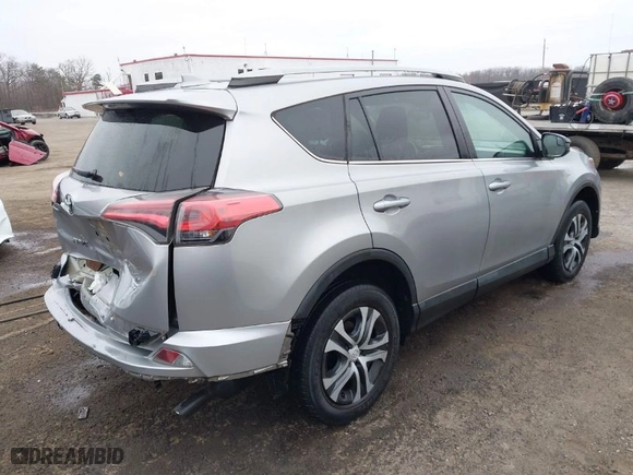 2017 Toyota RAV4 LE with VIN 2T3BFREV9HW598791, listed as a IAAI auction lot 41718072 with 58,068 mi miles. Bid and sale history available at carsss.com. Image 4.
