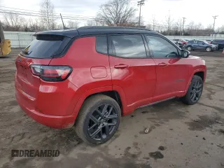 2024 Jeep Compass Limited with VIN 3C4NJDCN5RT140594, listed as a Copart auction lot 47270205 with 7,513 mi miles and Salvage Title. Bid and sale history available at carsss.com. Image 3.