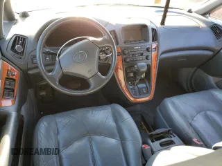 2000 Lexus RX 300 with VIN JT6HF10U5Y0162025, listed as a Copart auction lot 79599934 with 140,298 mi miles and Salvage Title. Bid and sale history available at carsss.com. Image 8.