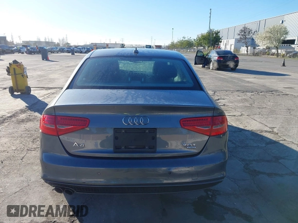 2014 Audi A4 Premium Plus with VIN WAUFFAFL3EN005183, listed as a IAAI auction lot 41868791 with 158,885 mi miles. Bid and sale history available at carsss.com. Image 16.