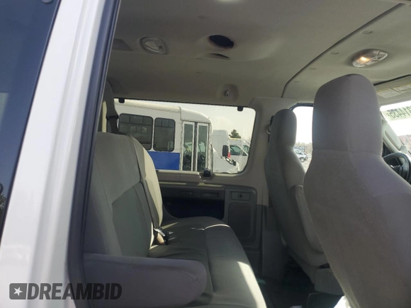2012 Ford Econoline Passenger XL with VIN 1FBNE3BL9CDA99855, listed as a Copart auction lot 42314435 with 145,541 mi miles and Salvage title. Bid and sale history available at DreamBid. Image 11.