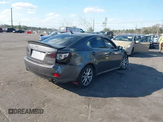 2012 Lexus IS 250 with VIN JTHCF5C22C5060177, listed as a IAAI auction lot 41571316 with 167,888 mi miles and . Bid and sale history available at DreamBid. Image 4.