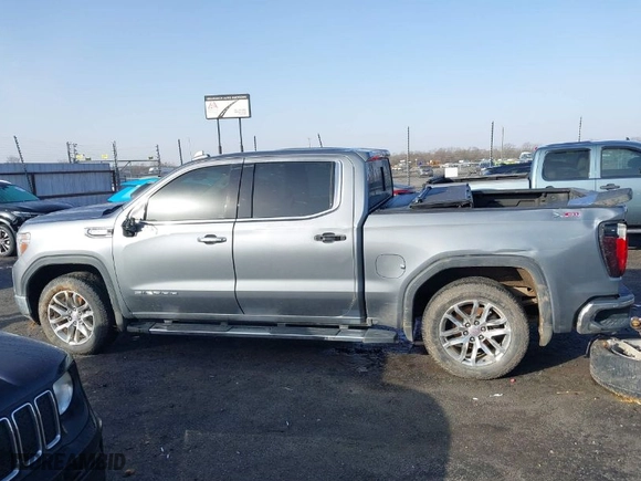 2019 GMC Sierra 1500 SLT with VIN 1GTU9DED3KZ240314, listed as a IAAI auction lot 41398197 with 81,463 mi miles. Bid and sale history available at carsss.com. Image 14.