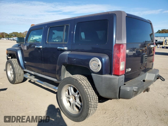 2007 Hummer H3 SUV with VIN 5GTDN13E978101610, listed as a Copart auction lot 83989514 with 224,987 mi miles and Clean Title. Bid and sale history available at carsss.com. Image 2.