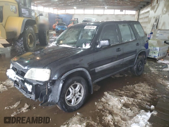 1999 Honda CR-V EX with VIN JHLRD1867XC055602, listed as a Copart auction lot 69834874 with 0 mi miles and Non Repairable. Bid and sale history available at carsss.com. Image 1.