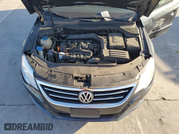 2012 Volkswagen CC Lux Limited with VIN WVWHN7AN5CE537803, listed as a Copart auction lot 82511734 with 124,416 mi miles and Salvage Title. Bid and sale history available at carsss.com. Image 11.