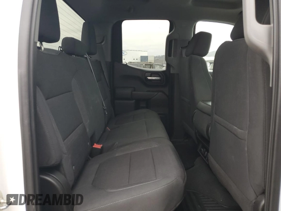 2021 Chevrolet Silverado 1500 LT with VIN 1GCRYDED0MZ108834, listed as a Copart auction lot 44818655 with 43,207 mi miles and Salvage Title. Bid and sale history available at DreamBid. Image 10.
