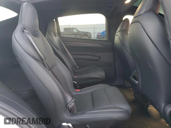 2022 Tesla Model X Plaid with VIN 7SAXCBE67NF356567, listed as a Copart auction lot 43243895 with 24,381 mi miles and Salvage Title. Bid and sale history available at DreamBid. Image 11.
