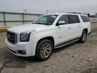 2018 GMC Yukon XL SLT z VIN 1GKS2GKC6JR195817, wystawiony jako Copart lot #53122325 z przebiegiem 141 836 mil mil oraz Szkoda całkowita • Salvage title. Historia ofert i sprzedaży dostępna na DreamBid. Obrazek 1.