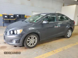 2012 Chevrolet Sonic LT with VIN 1G1JC5SH3C4192144, listed as a Copart auction lot 60973395 with 141,306 mi miles and Salvage title. Bid and sale history available at DreamBid. Image 1.