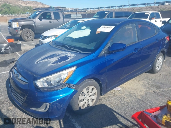 2015 Hyundai Accent GLS with VIN KMHCT4AE0FU861276, listed as a IAAI auction lot 42110900 with 72,031 mi miles and . Bid and sale history available at carsss.com. Image 2.