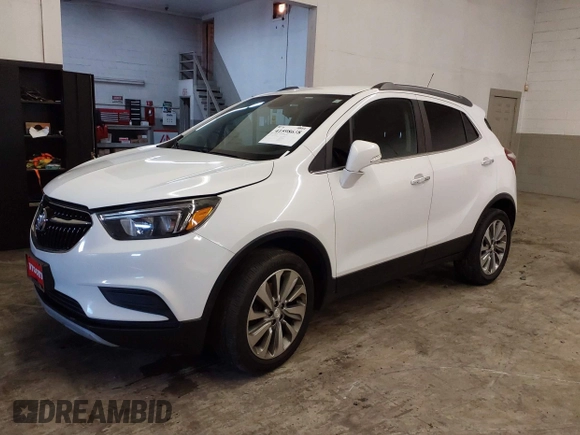 2017 Buick Encore Preferred with VIN KL4CJESB4HB029288, listed as a IAAI auction lot 41598638 with 100,908 mi miles and . Bid and sale history available at carsss.com. Image 2.