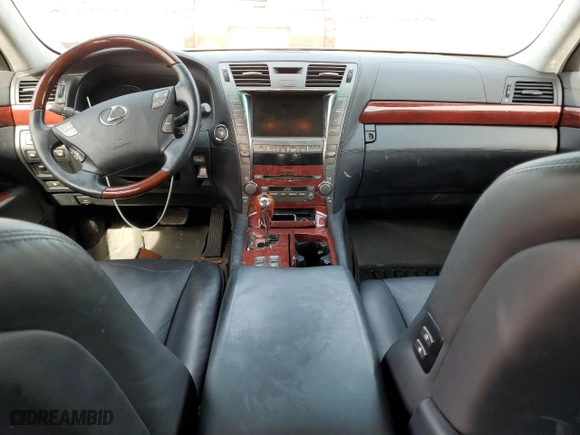 2008 Lexus LS 600h L with VIN JTHDU46F985006966, listed as a Copart auction lot 44062984 with NaN miles and Salvage Title. Bid and sale history available at carsss.com. Image 8.